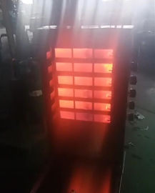 Chine Machine faite sur commande SUS304, équipement de chiche-kebab de Shawarma de chiche-kebab de BBQ Doner de brûleurs de LPG/NG 6 fournisseur