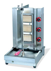 Chine Millimètres de gaz de LPG de la machine de chiche-kebab de BBQ Shawarma de cuisine 530 * 630 * 800 13 kilowatts fournisseur